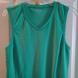 Champion Teal Sleeveless Tank Top